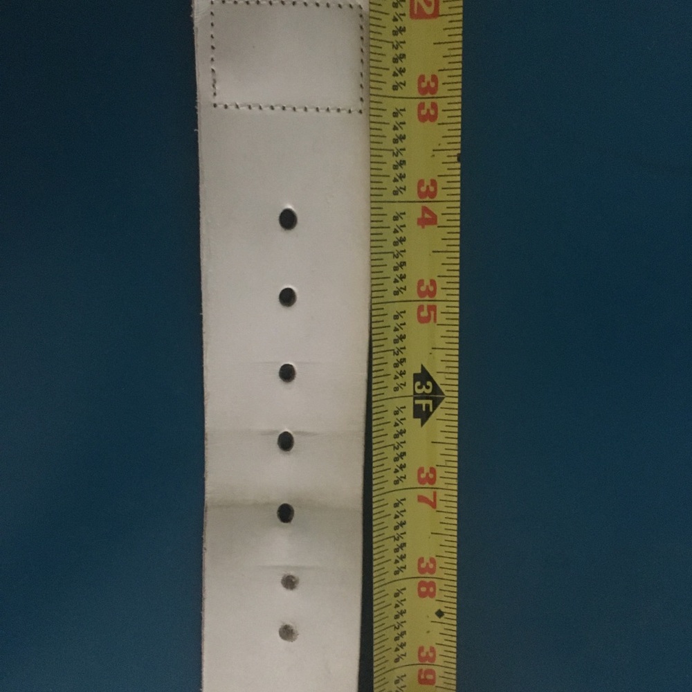 Vintage Tennis Pattern Belt - Picture 6 of 6